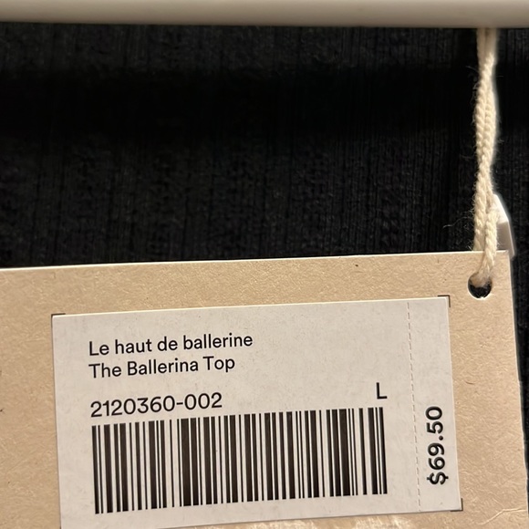 Frank and Oat Ribbed Long Sleeve NWT - Picture 5 of 7